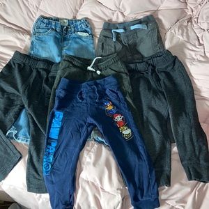 Lot of 6 pants 3T